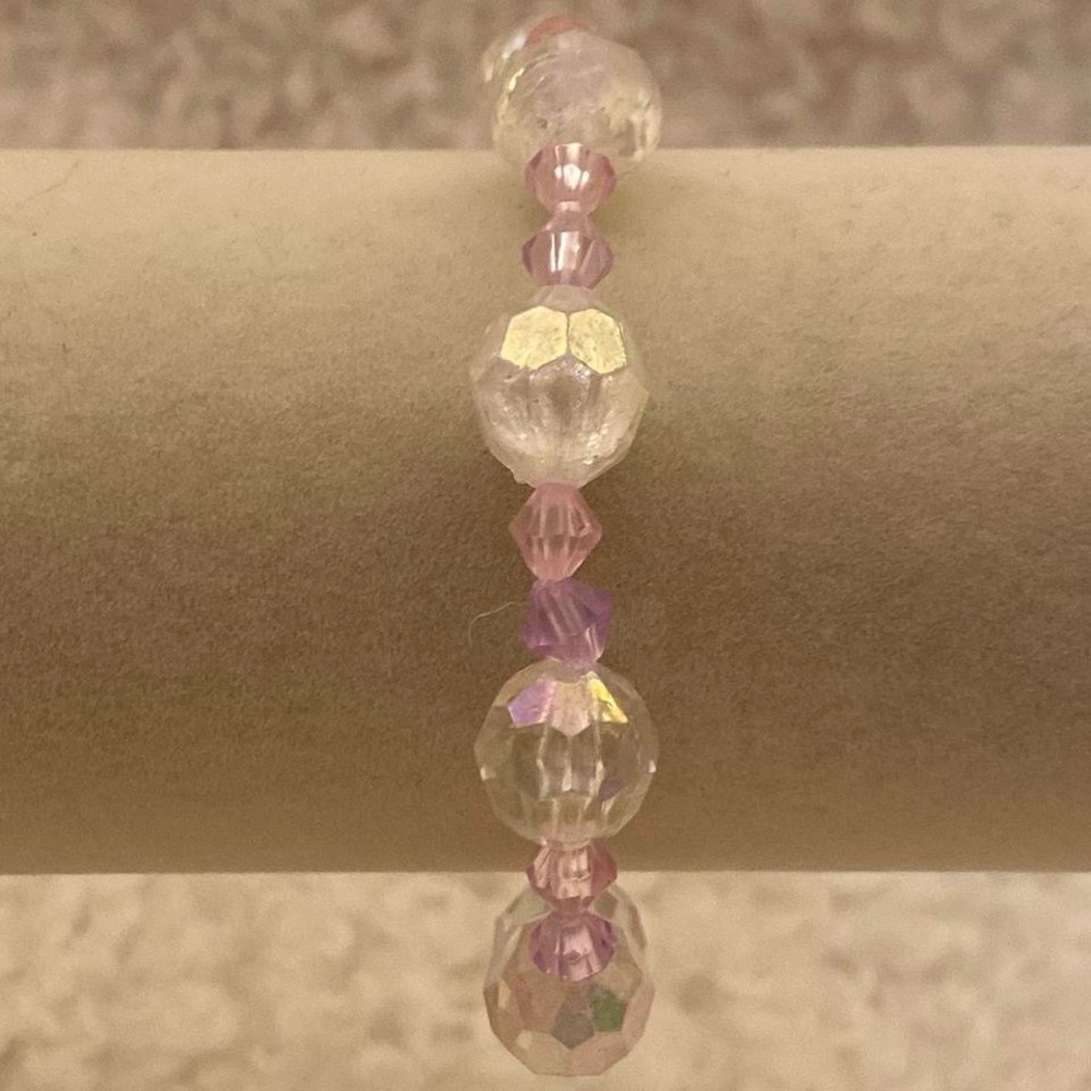Crystal Bead Bracelet